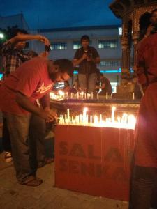 One Billion Rising, 14 February, Colombo. Photo courtesy of Tehani Ariyaratne. 